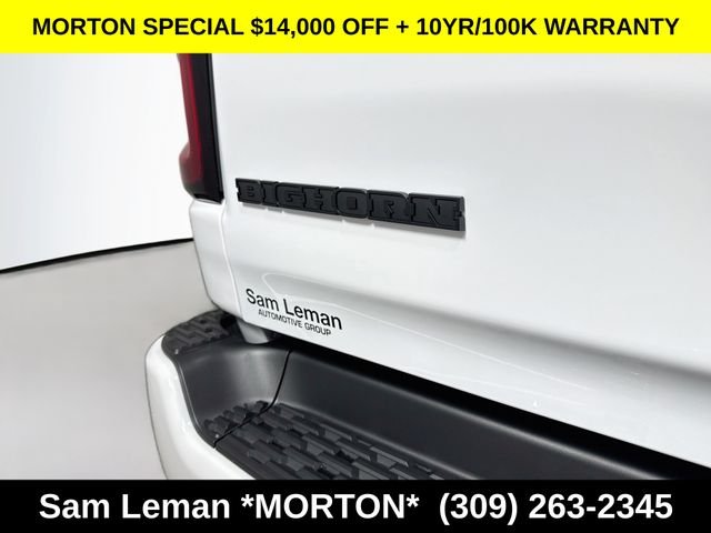 New 2026 Bright White Clear-Coat Exterior Paint Ram Big Horn/Lone Star image 38