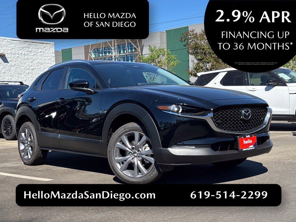 New 2026 Jet Black Mica Mazda 2.5 S Preferred AWD image 1