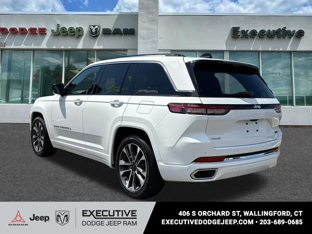 Used 2023 White Jeep Overland image 2