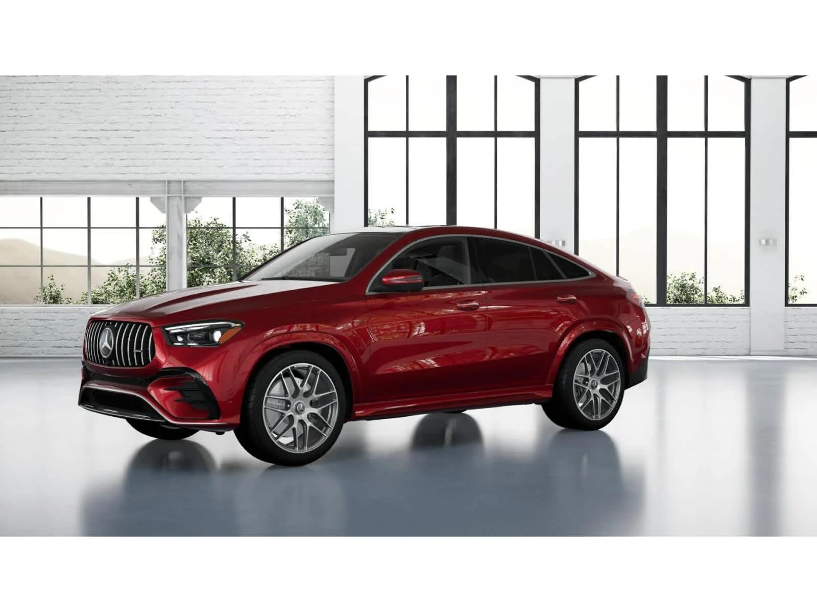 Used 2024 MANUFAKTUR Cardinal Red Metallic Mercedes-Benz AMG® GLE 53 image 37