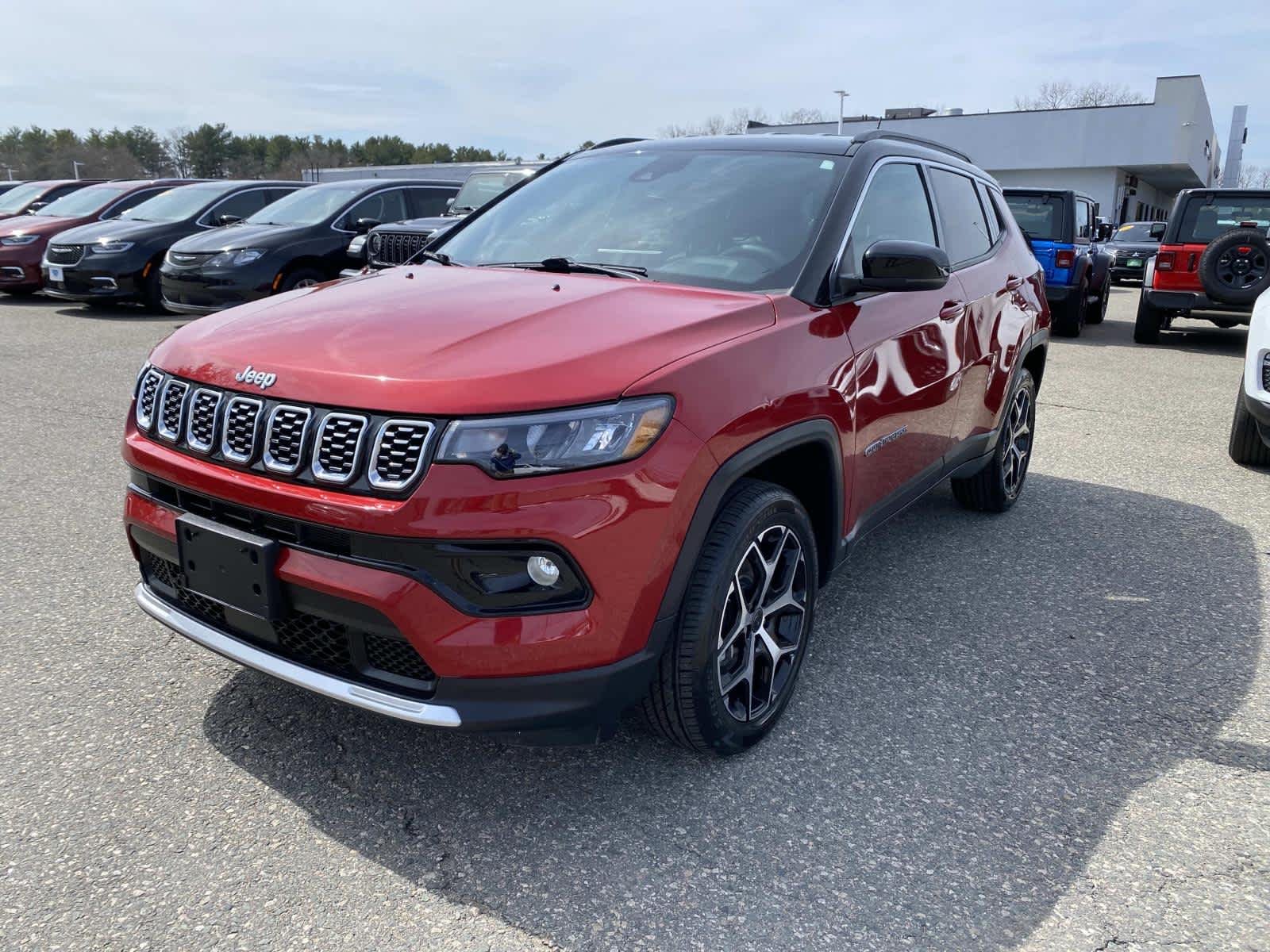 Certified Used 2025 Red Hot Pearlcoat Jeep Limited image 8