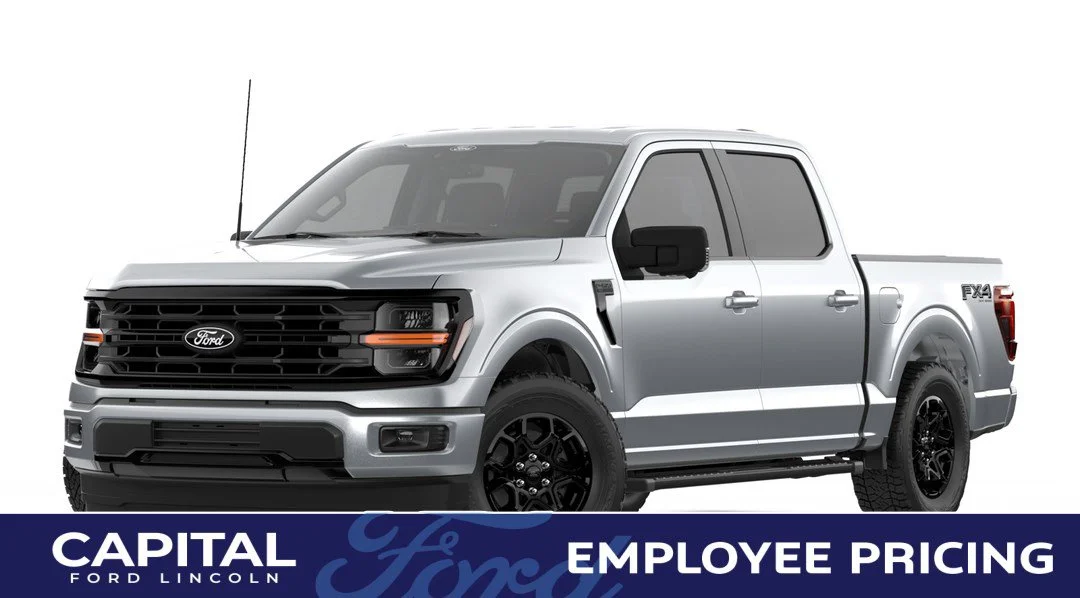 New 2026 Iconic Silver Metallic Ford XLT image 1