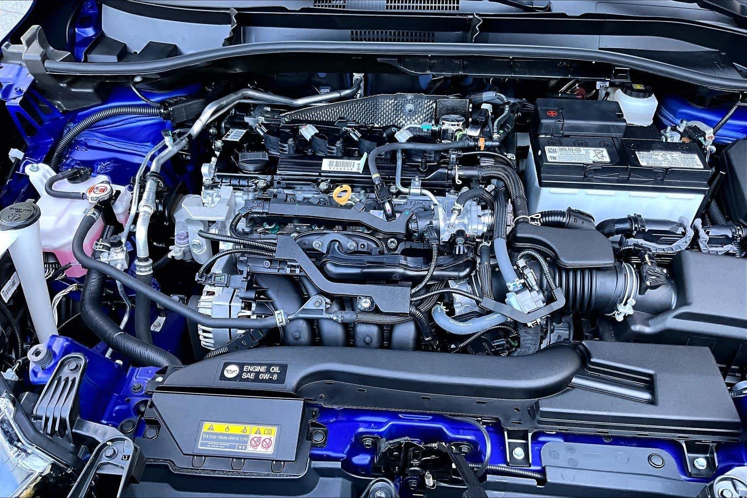 Used 2025 Blue Crush Metallic Toyota LE image 32