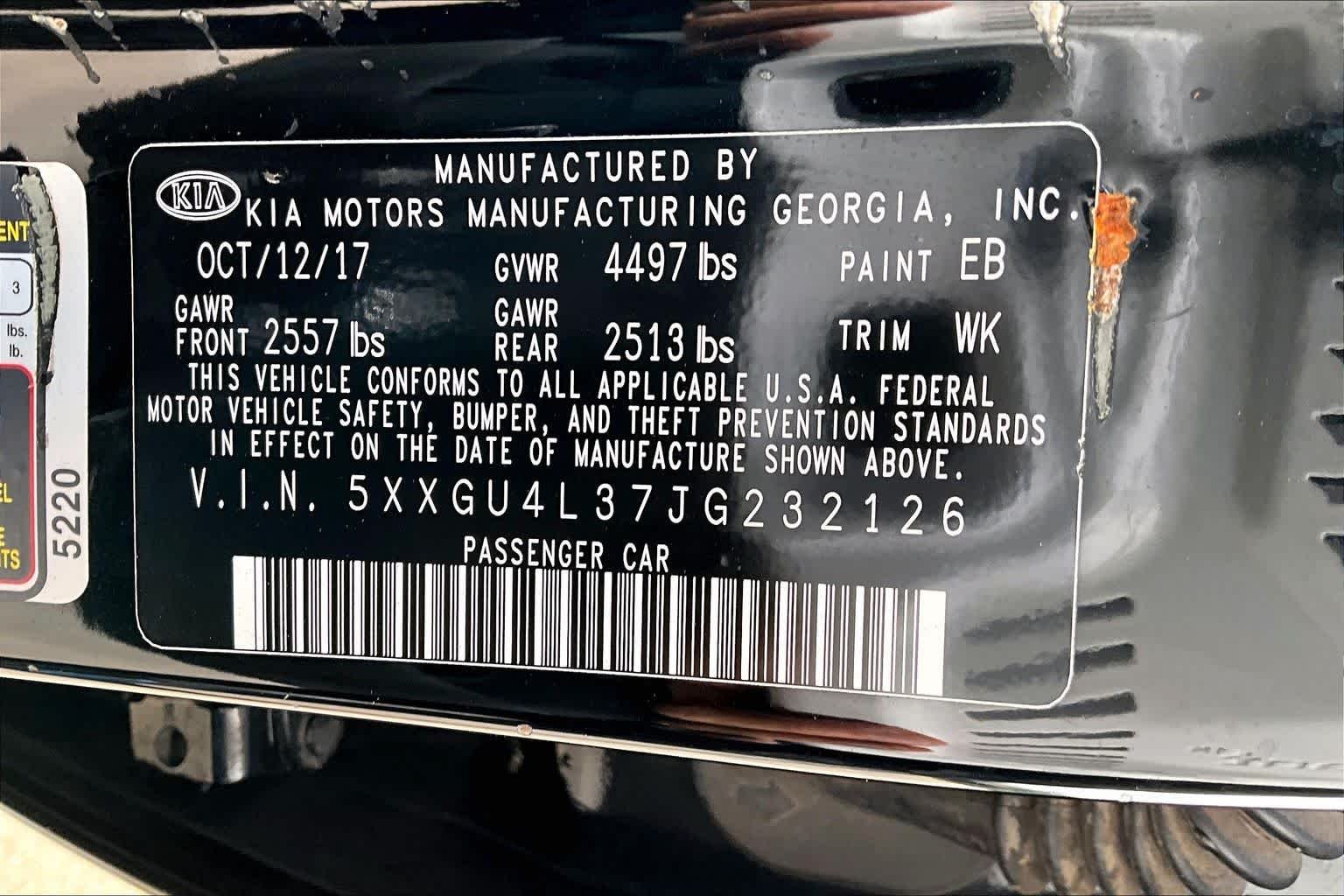 Used 2018 Ebony Black Kia EX image 31