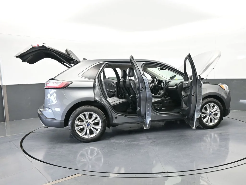 Used 2022 Gray Metallic Ford Titanium image 77