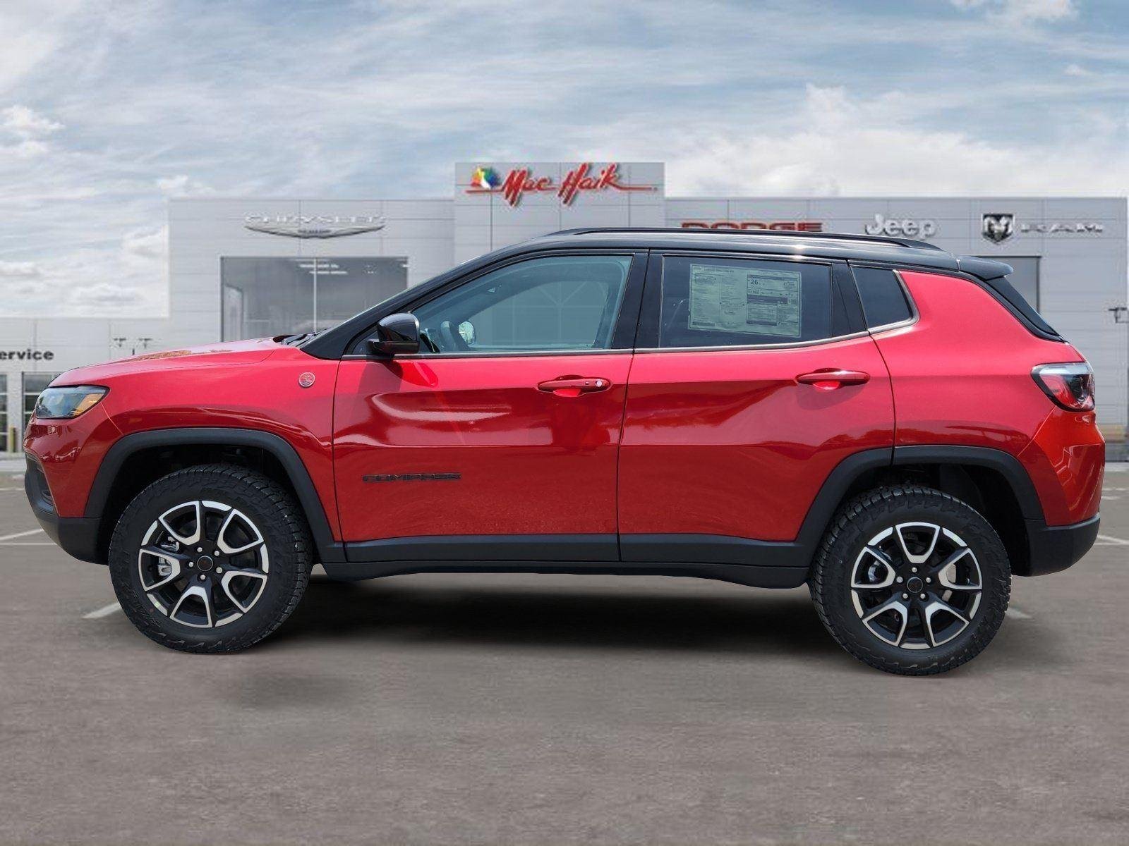New 2026 Red Hot Pearl-Coat Exterior Paint Jeep Trailhawk image 2