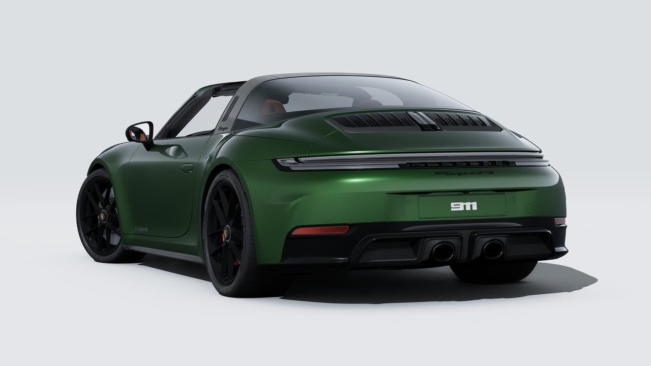 New 2026 Oak Green Metallic Neo Porsche Targa 4 GTS image 3