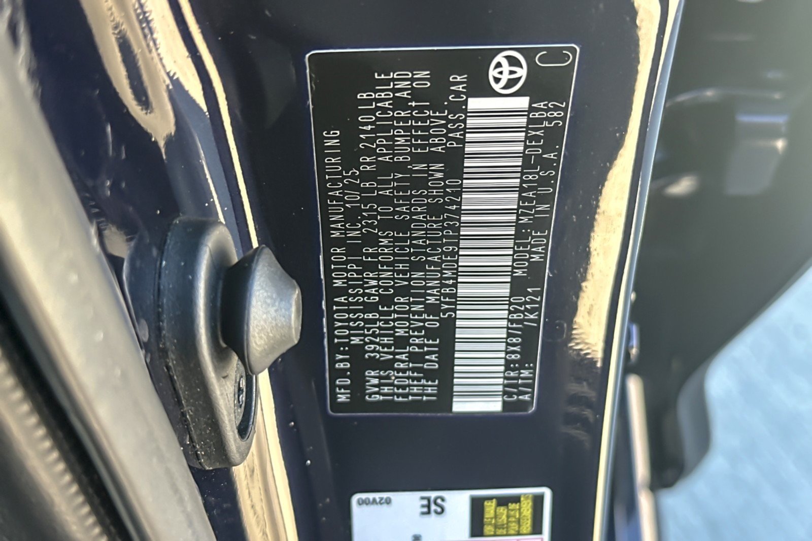 Certified Used 2026 Blueprint Toyota LE image 26