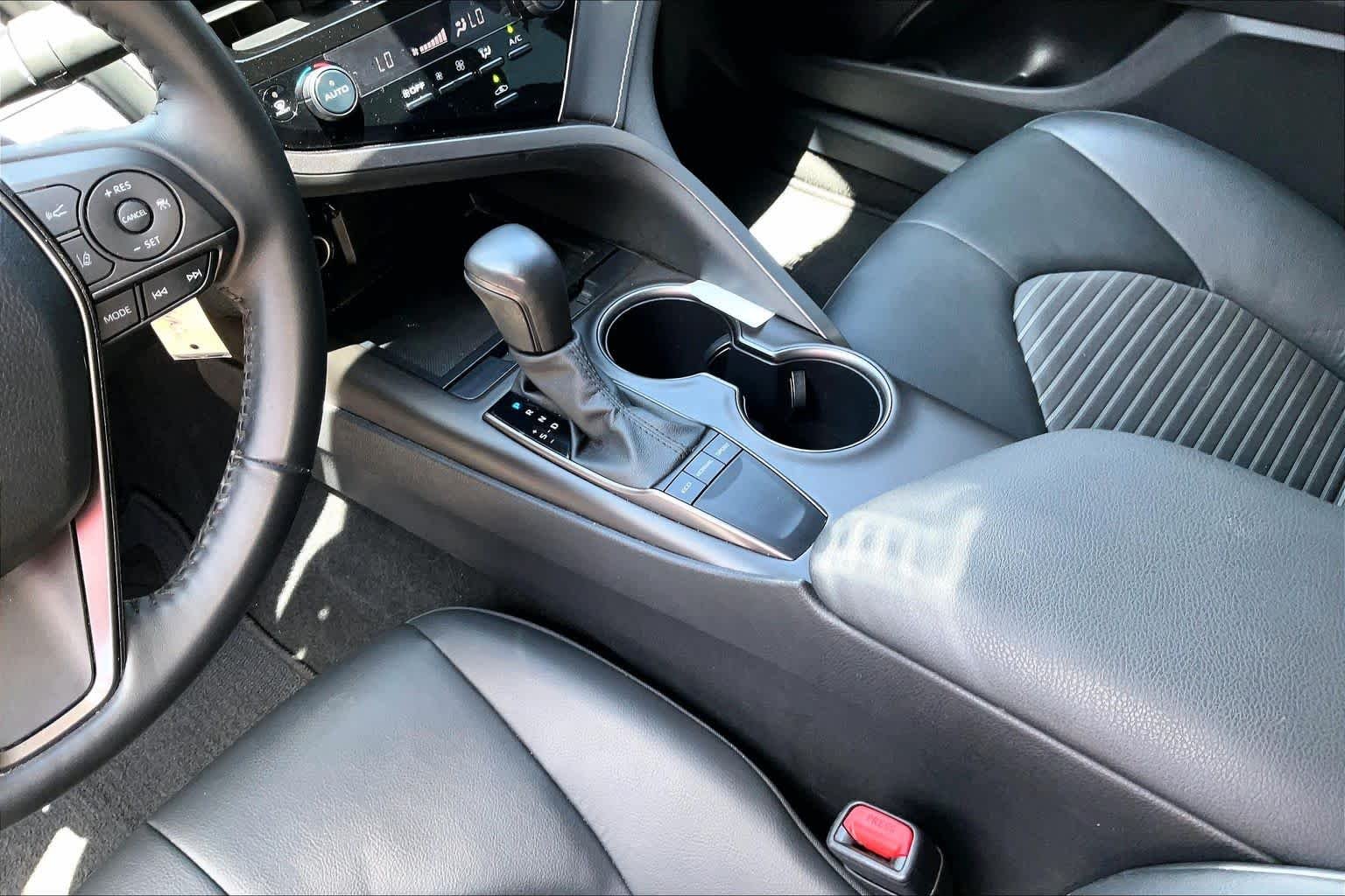 Used 2023 Midnight Black Metallic Toyota SE Nightshade image 14