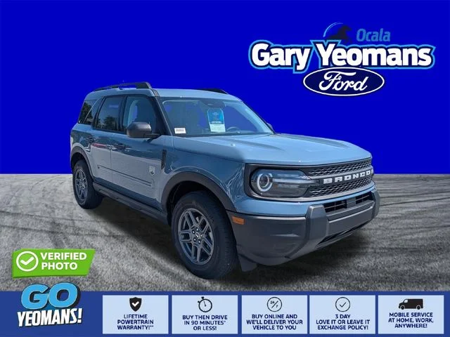 New 2026 Azure Gray Metallic Tri-Coat Ford Big Bend® image 1