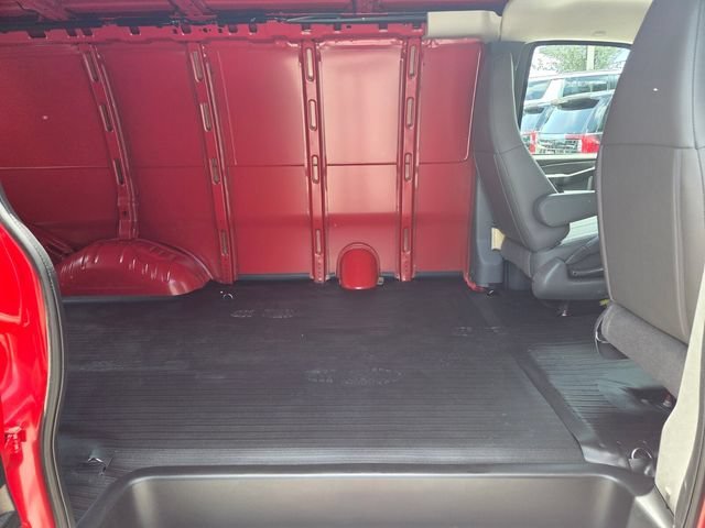 New 2025 Cardinal Red GMC Work Van image 11