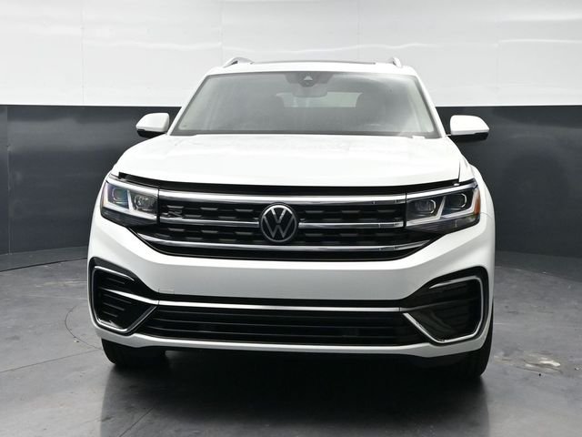 Used 2021 White Volkswagen 3.6L V6 SEL R-Line image 8