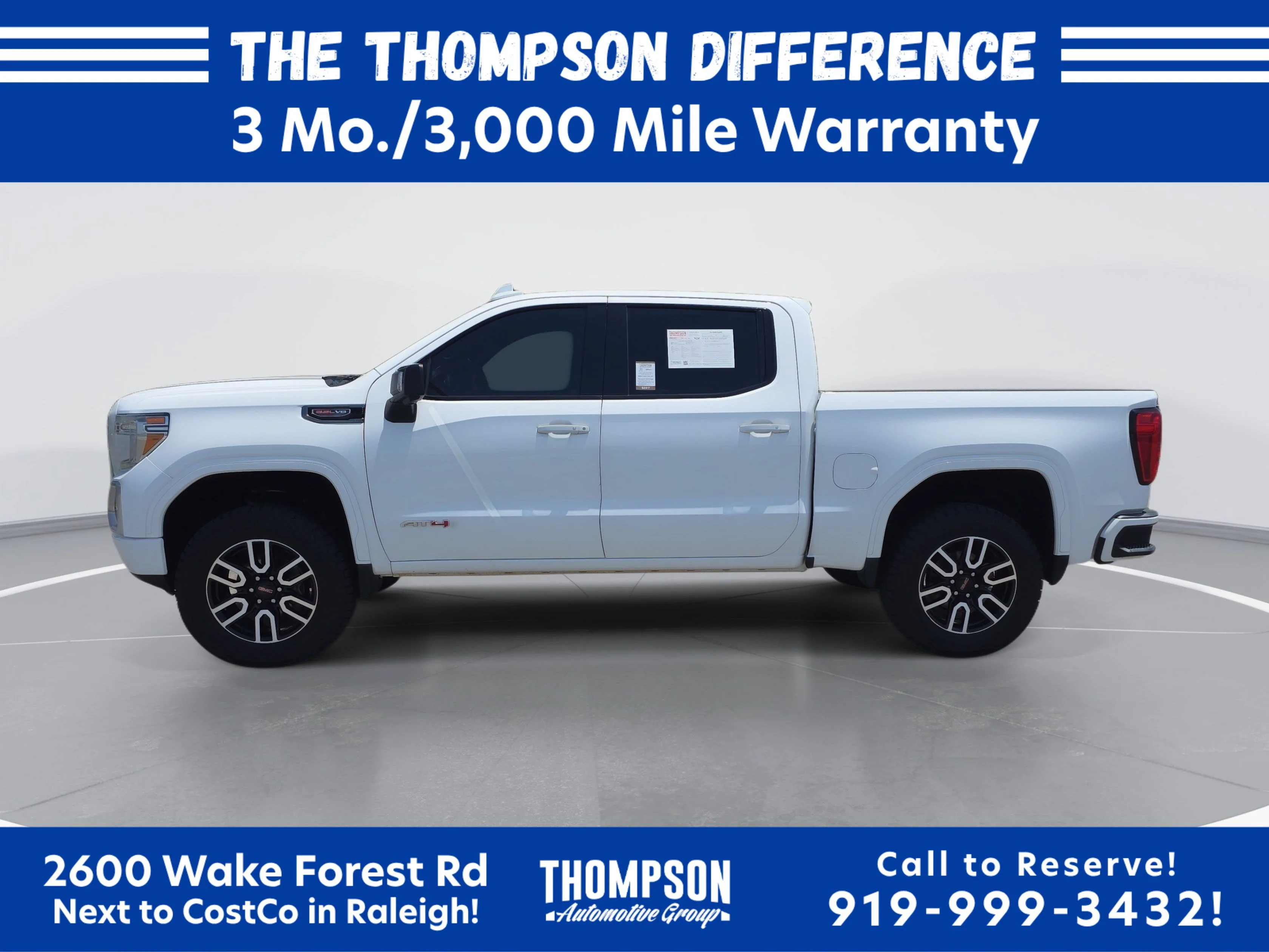 Used 2019 SUMMIT WHITE GMC AT4 image 6