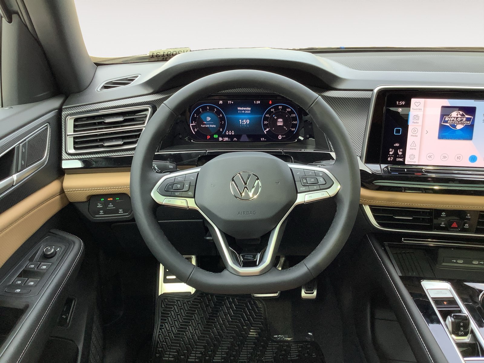 New 2026 PURE_GRAY Volkswagen 2.0T SEL R-Line Black image 14