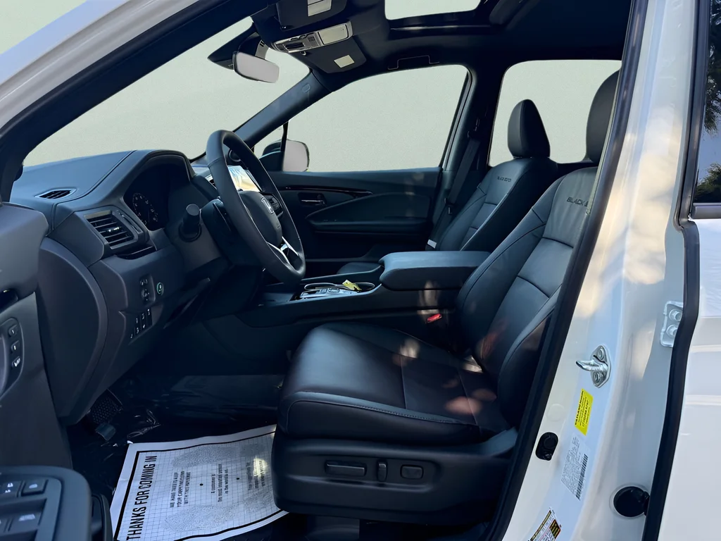 New 2026 Platinum White Pearl Honda Black Edition image 11