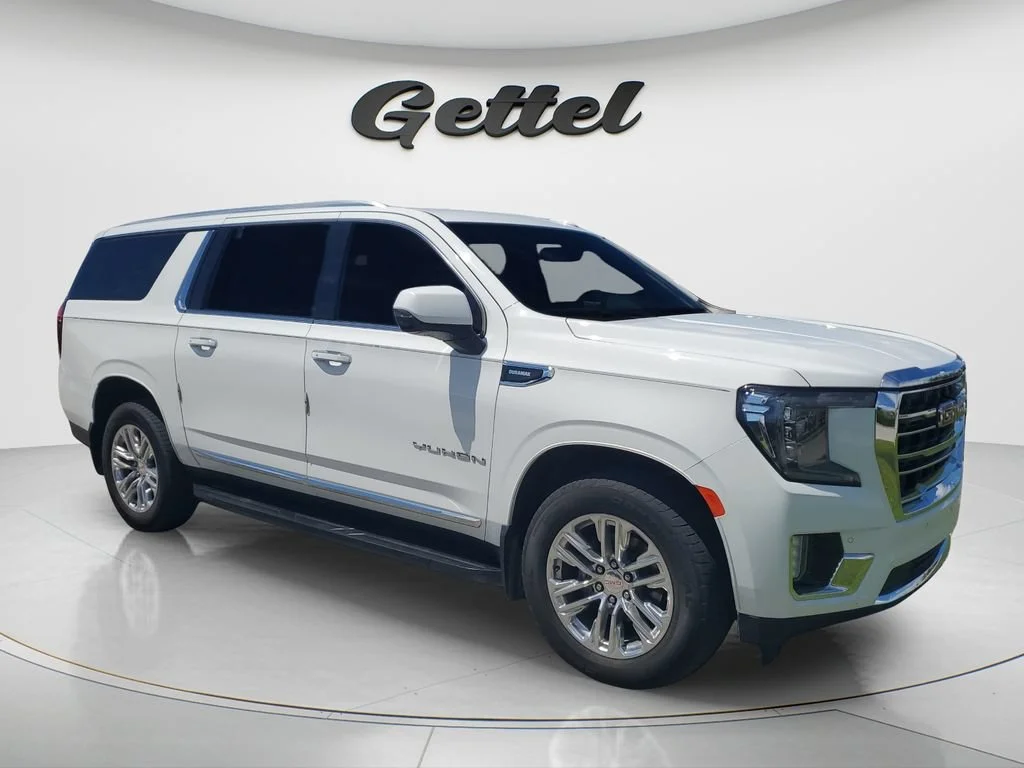 Used 2021 SUMMIT WHITE GMC SLT image 2