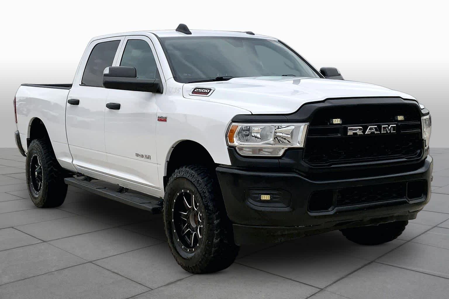 Used 2022 Bright White Clearcoat Ram Tradesman image 3