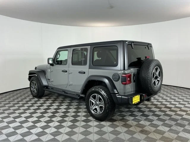 Used 2021 Sting-Gray Clearcoat Jeep Unlimited Sport S image 7
