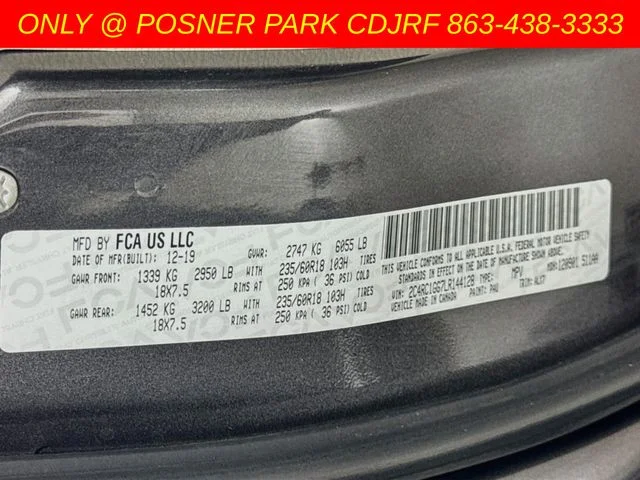 Used 2020 Gray Chrysler Limited image 32