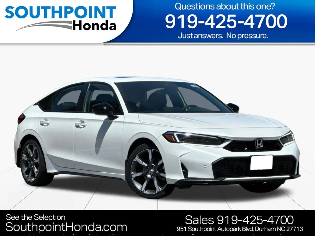 New 2026 Platinum White Pearl Honda Sport Touring image 1