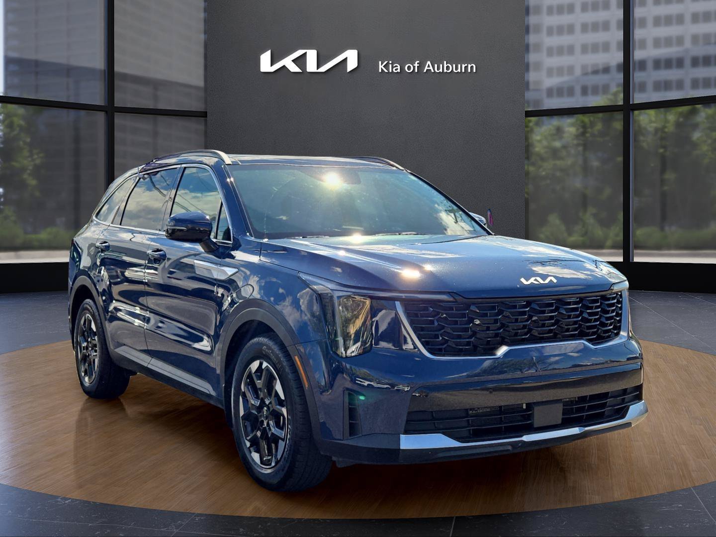 Used 2025 Midnight Lake Blue Kia S image 3