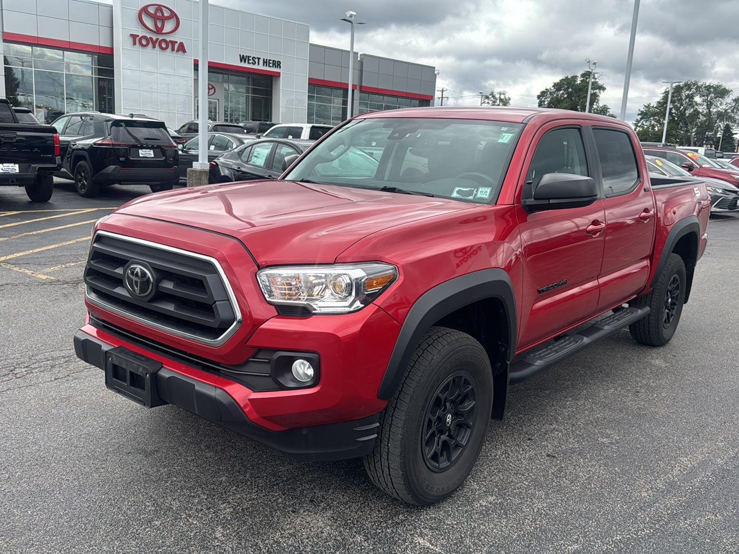 Used 2023 Barcelona Red Metallic Toyota SR5 image 3