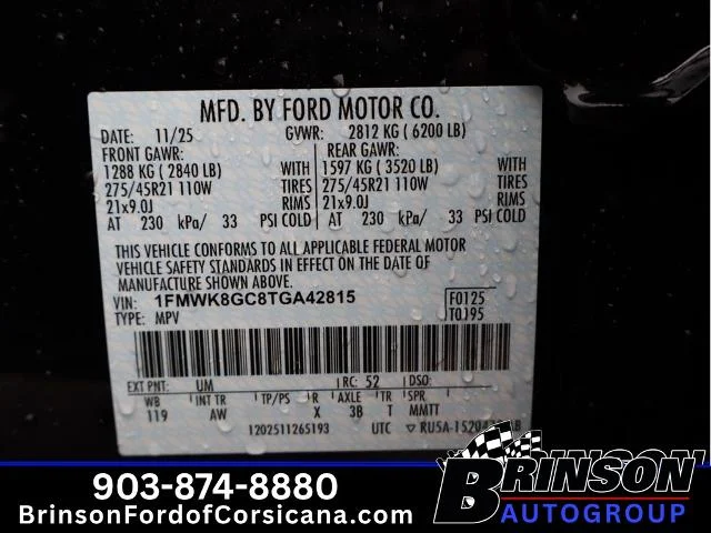 New 2026 Agate Black Metallic Ford ST image 43