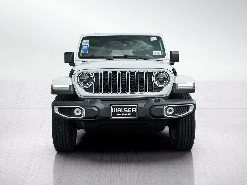New 2026 Bright White Clearcoat Jeep Sahara image 2