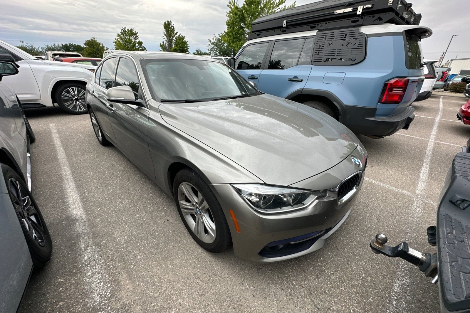 Used 2017 Silver BMW 330i xDrive image 2