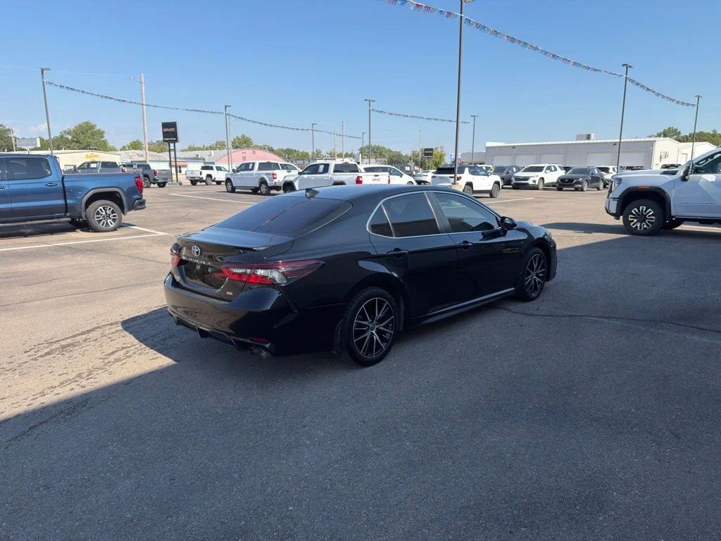 Used 2022 Black Toyota SE image 4