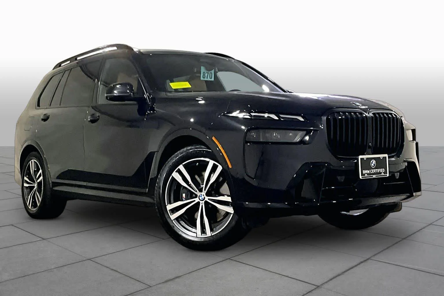 Certified Used 2024 Black Sapphire Metallic BMW xDrive40i image 2
