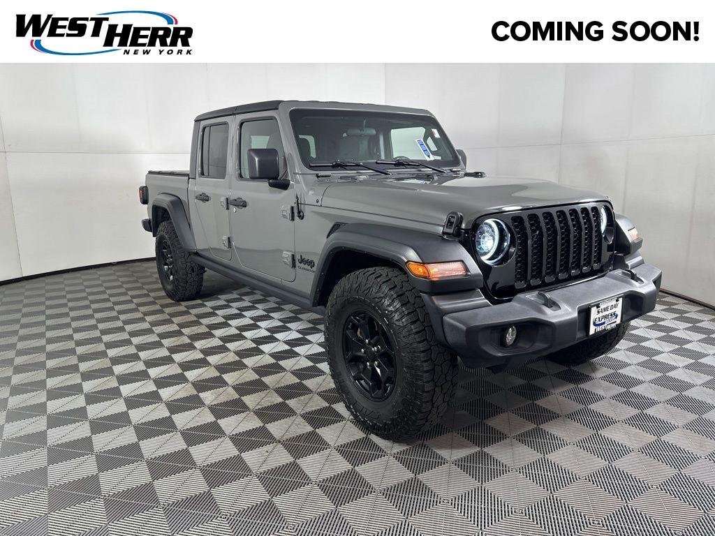 Used 2020 Sting-Gray Clearcoat Jeep Sport S image 1