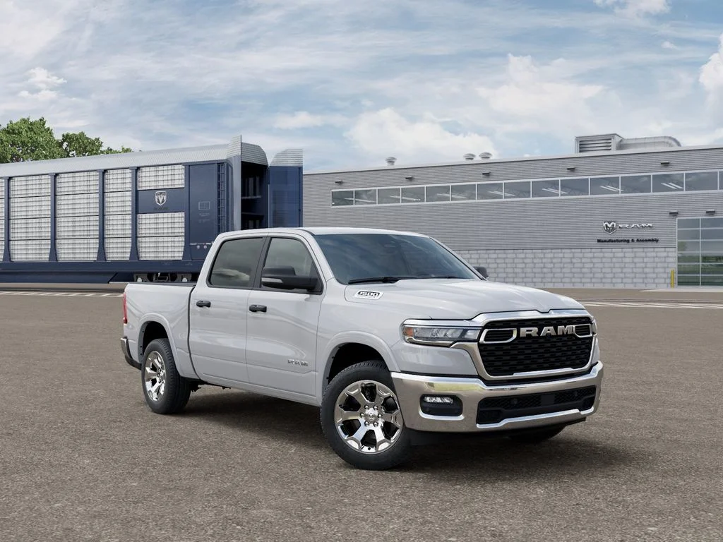 New 2026 Bright White Clear-Coat Exterior Paint RAM Big Horn/Lone Star image 5