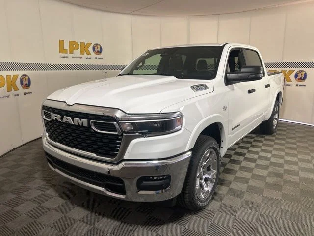 New 2026 Bright White Clear-Coat Exterior Paint RAM BIG HORN image 8