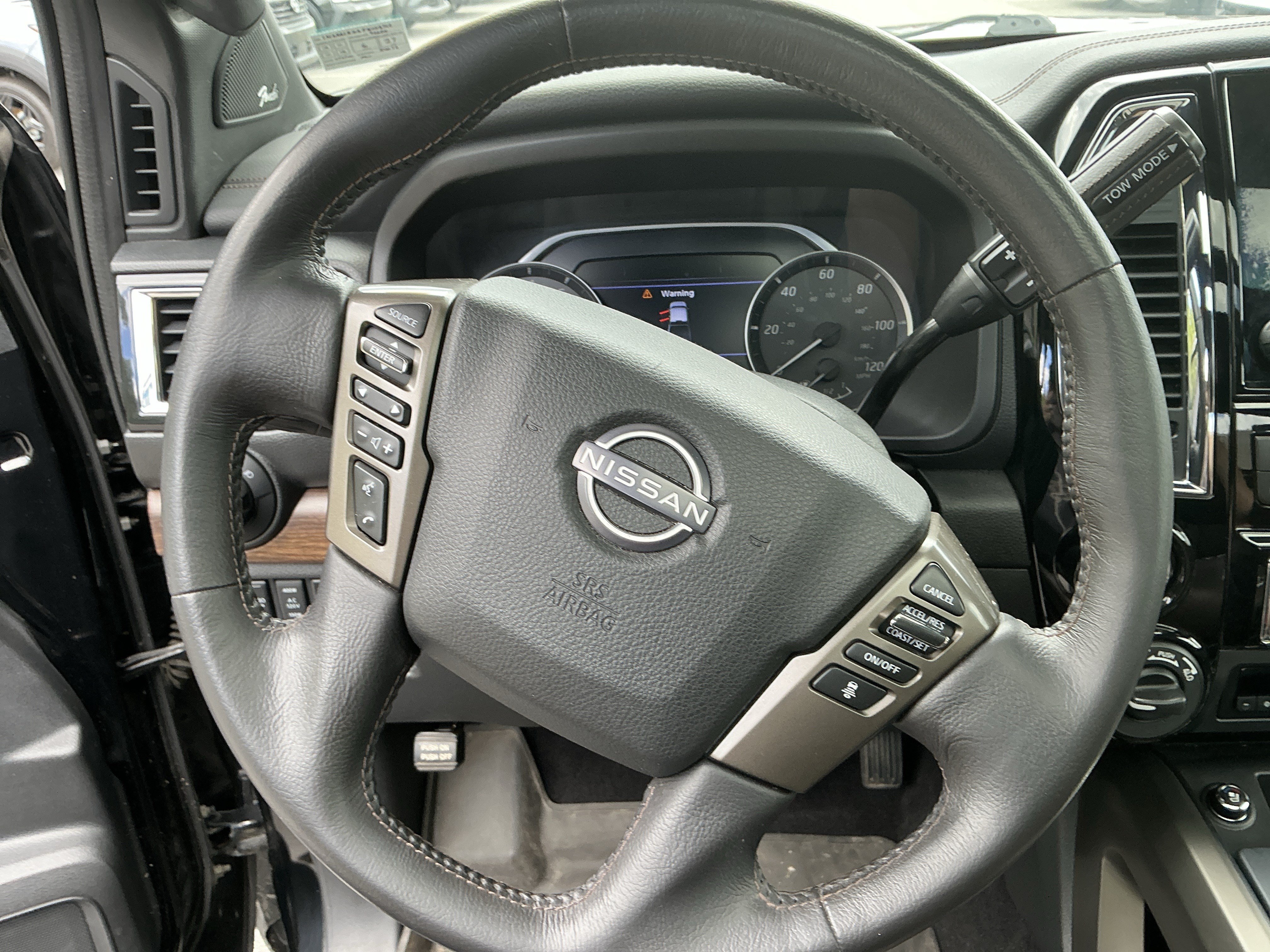 Used 2023 Super Black Nissan Platinum Reserve image 14