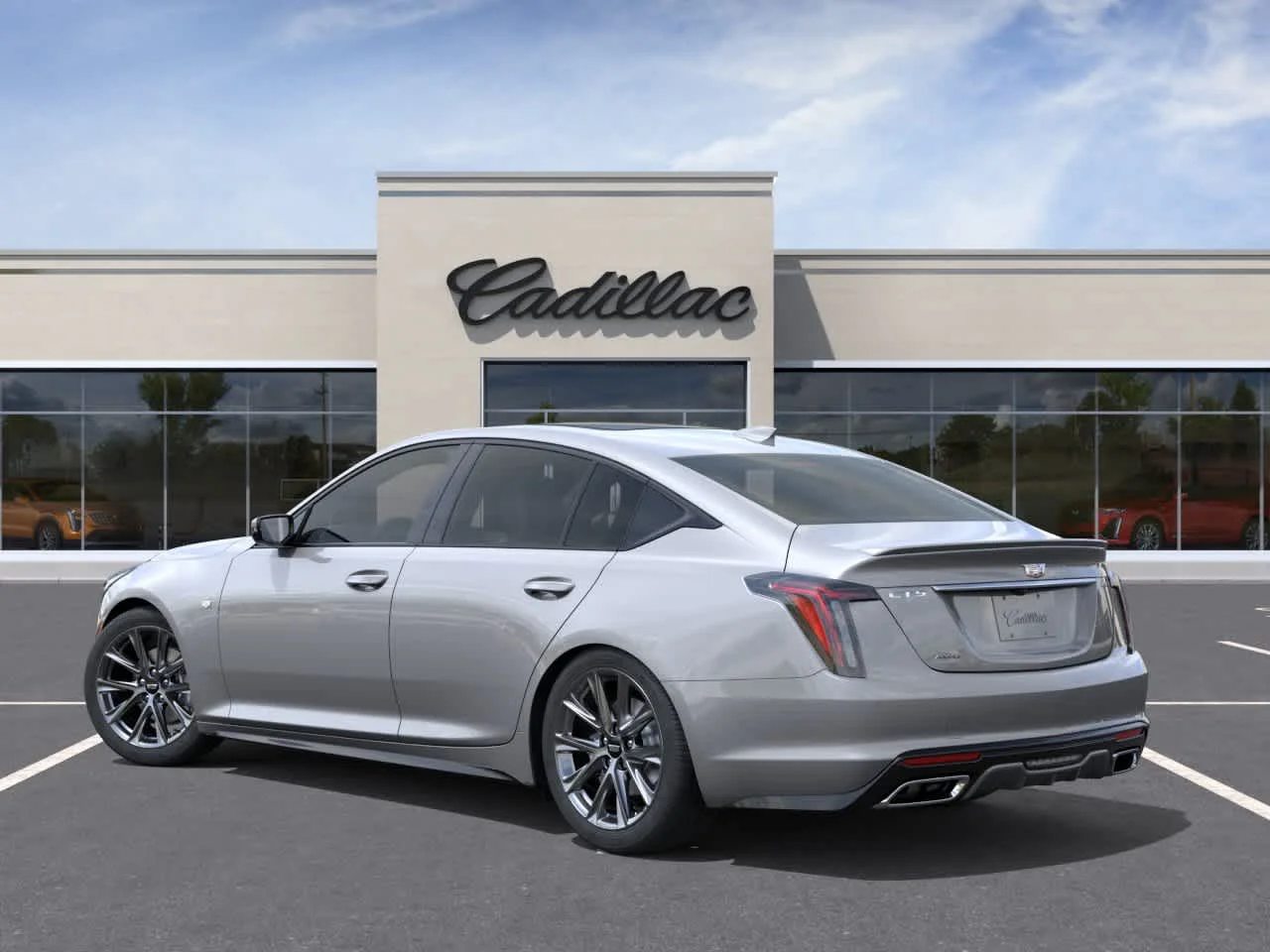 New 2026 Argent Silver Metallic Cadillac Sport image 3