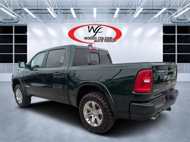 New 2026 Serrano-Green Metallic Exterior Paint RAM Big Horn/Lone Star image 5