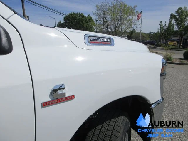 New 2026 Bright White Clear-Coat Exterior Paint RAM TRADESMAN image 3