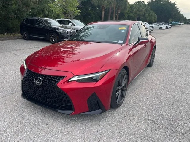 Used 2021 Infra-Red Lexus IS 350 F SPORT image 5