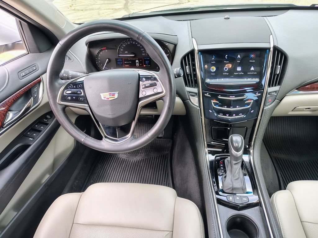 Used 2018 RADIANT SILVER METALLIC Cadillac Luxury AWD image 34