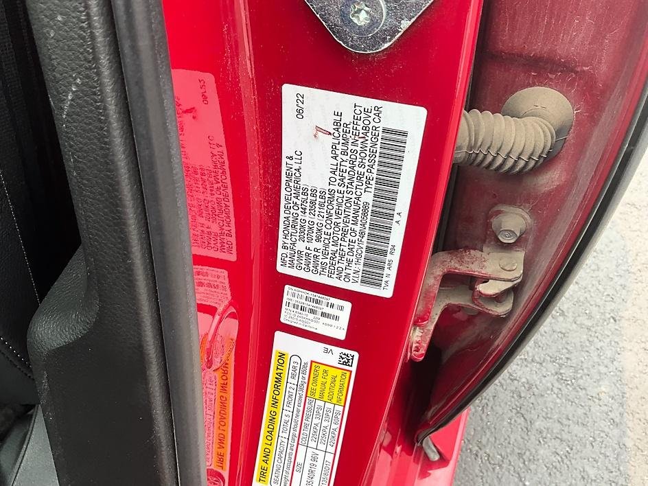 Used 2022 Red Honda Sport Special Edition image 34