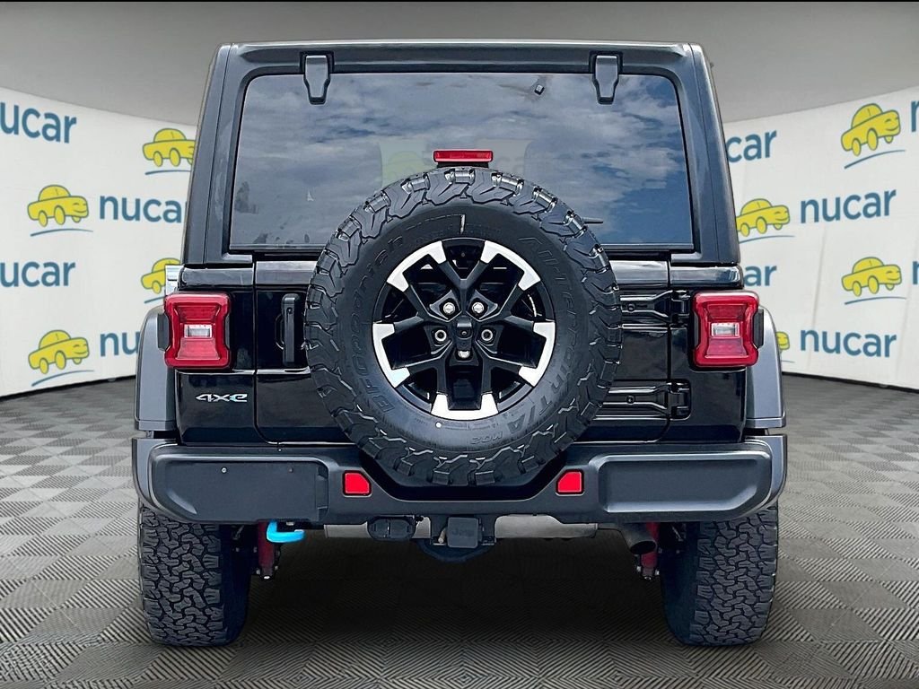 Used 2024 Black Jeep Rubicon 4xe image 5