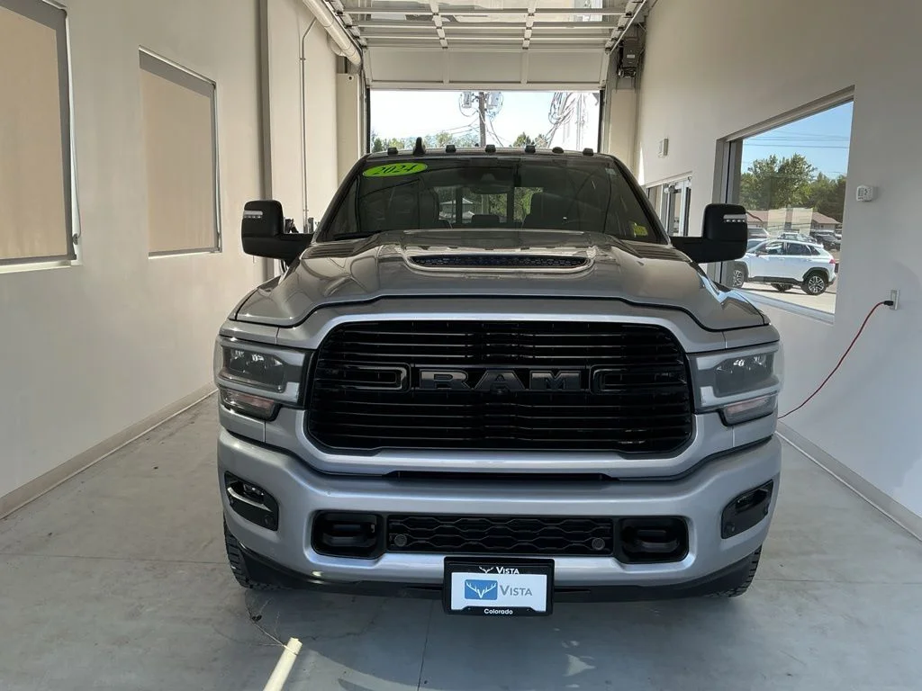 Used 2024 Billet Silver Metallic Clearcoat Ram Laramie image 2