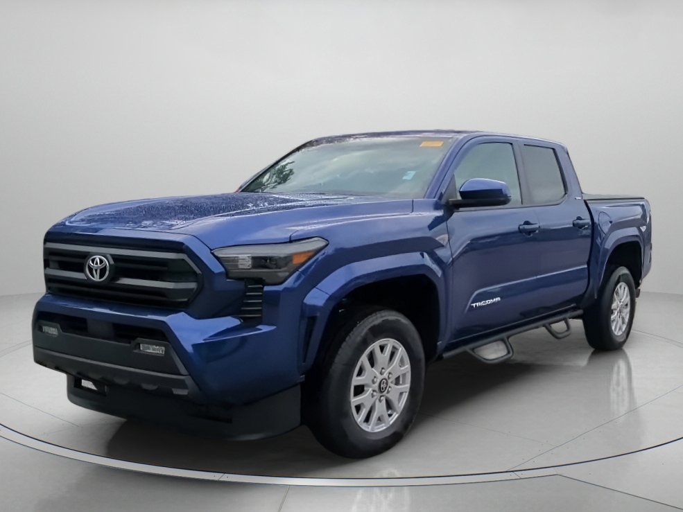 Used 2025 Blue Crush Metallic Toyota SR5 Crew Cab Pickup image 7