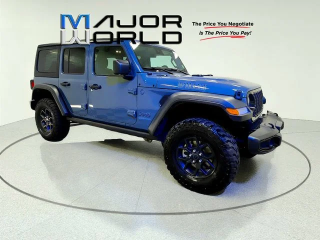 Used 2025 Gray Jeep Willys 4xe image 8