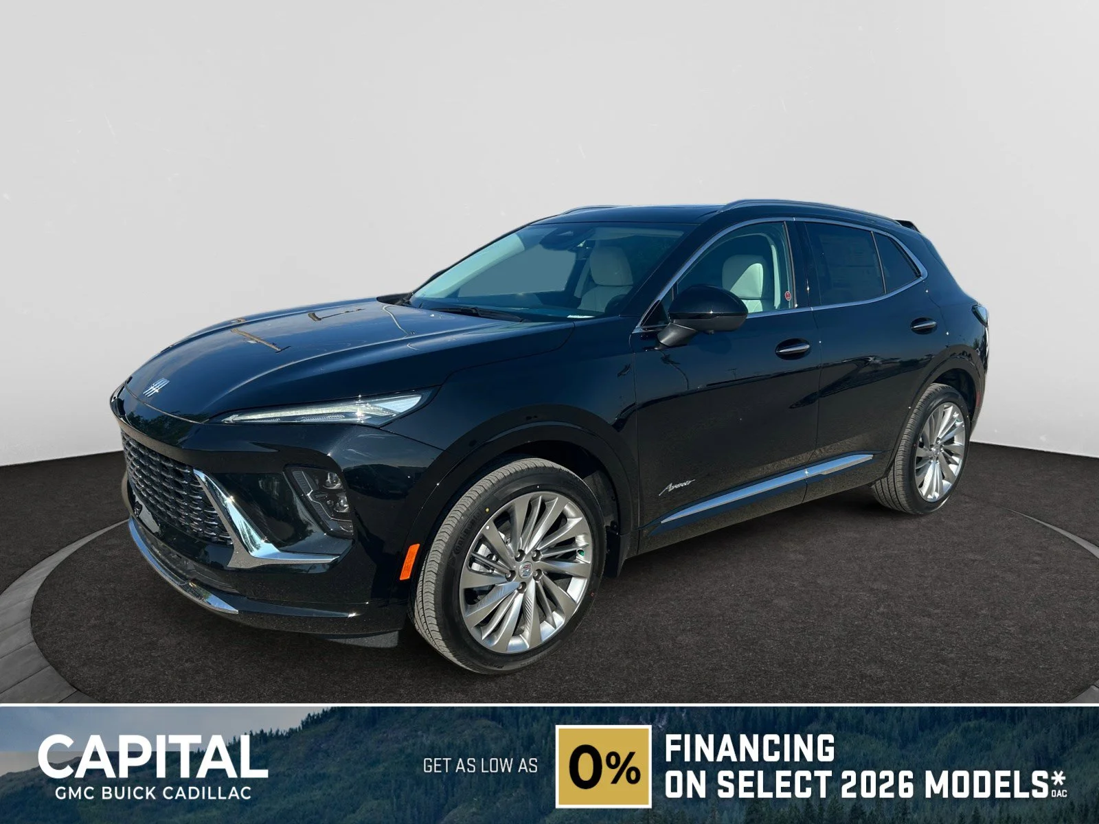 New 2026 Ebony Twilight Metallic Buick Avenir AWD image 1