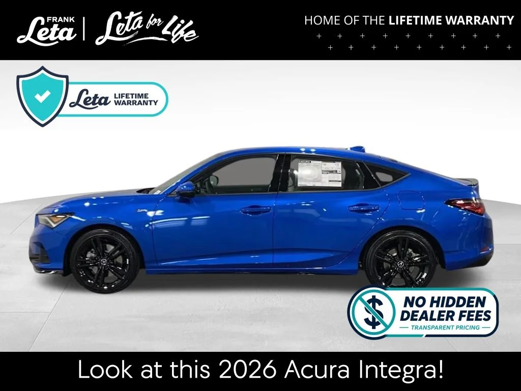 New 2026 Blue Acura A-Spec Tech Package image 2
