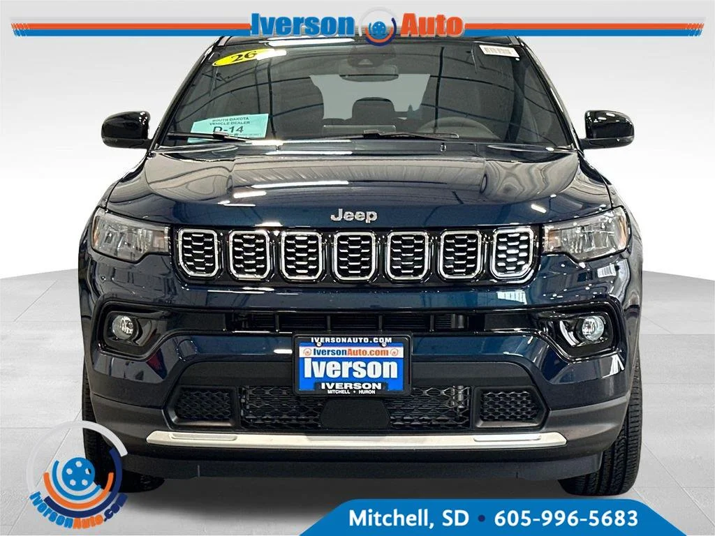 New 2026 Fathom Blue Pearl Coat Jeep Limited image 2
