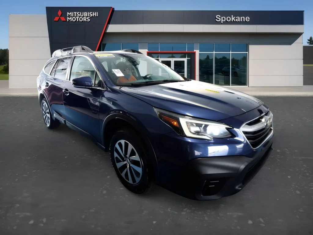 Used 2021 Abyss Blue Pearl Subaru Premium image 1