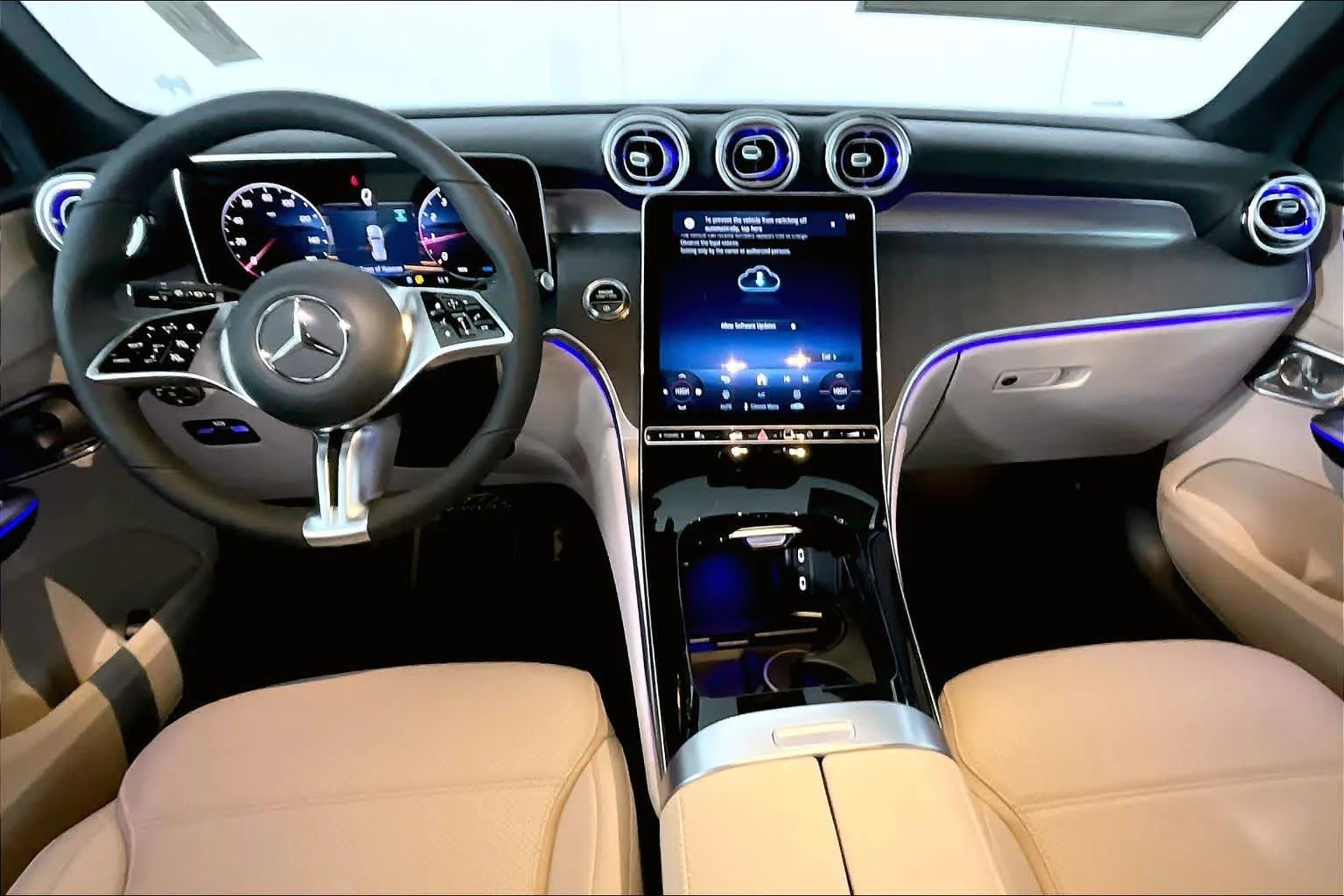 New 2026 MANUFAKTUR Alpine Grey Mercedes-Benz GLC 300 image 8